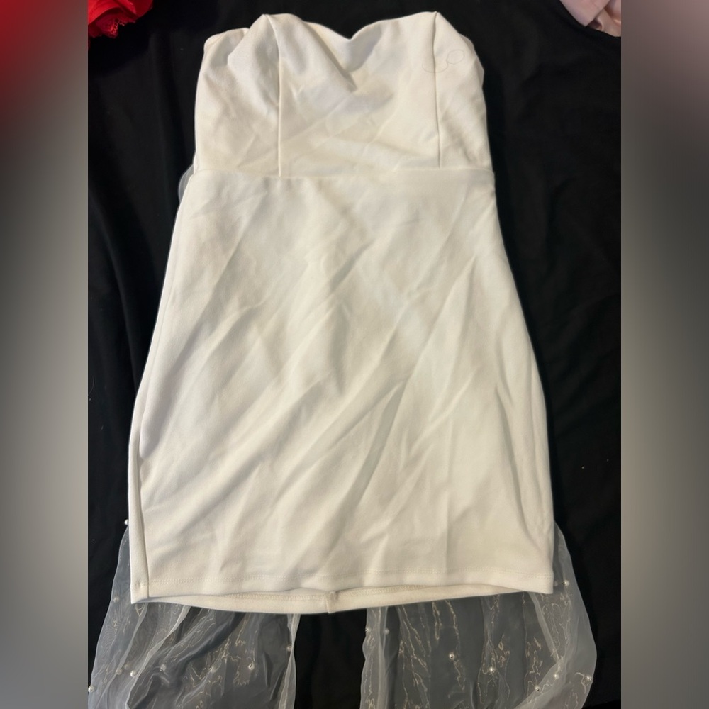 Lulus white dress